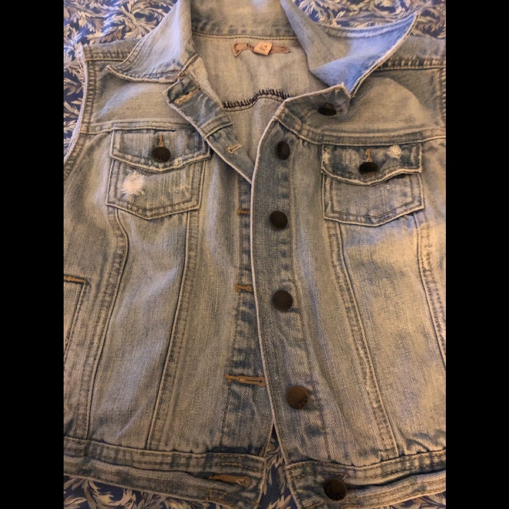 Decree denim vest